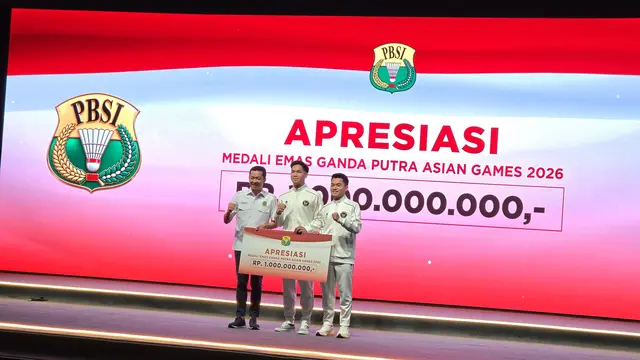 PBSI berikan bonus tambahan untuk atlet Asian Games 2026