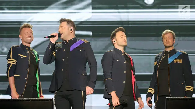 Konser Westlife Ajak Penonton Bernostalgia
