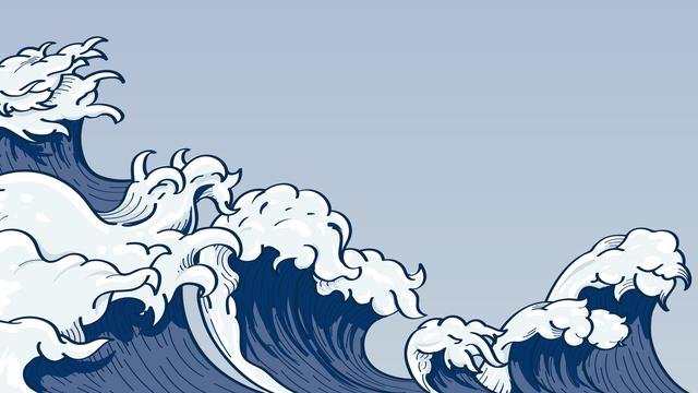Ilustrasi tsunami