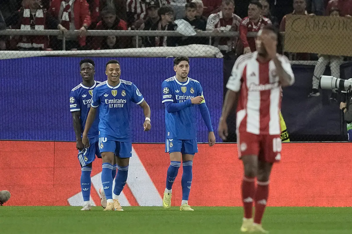 olympiakos vs real madrid liga champions