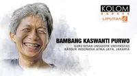 Bambang Kaswanti Purwo, Guru Besar Linguistik Universitas Katolik Indonesia Atma Jaya, Jakarta.