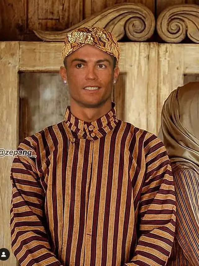 6 Editan Foto Jika Seleb Dunia Pakai Baju Tradisional Indonesia, Tampak Unik