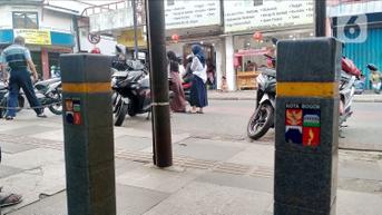 Nasib Jalur Disabilitas di Pedestrian Jalan Surya Kencana Bogor
