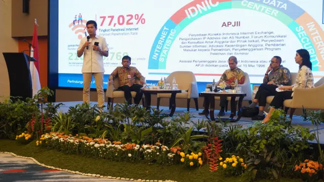 Ketua Umum Asosiasi Penyelenggara Jasa Internet Indonesia (APJII), Muhammad Arif