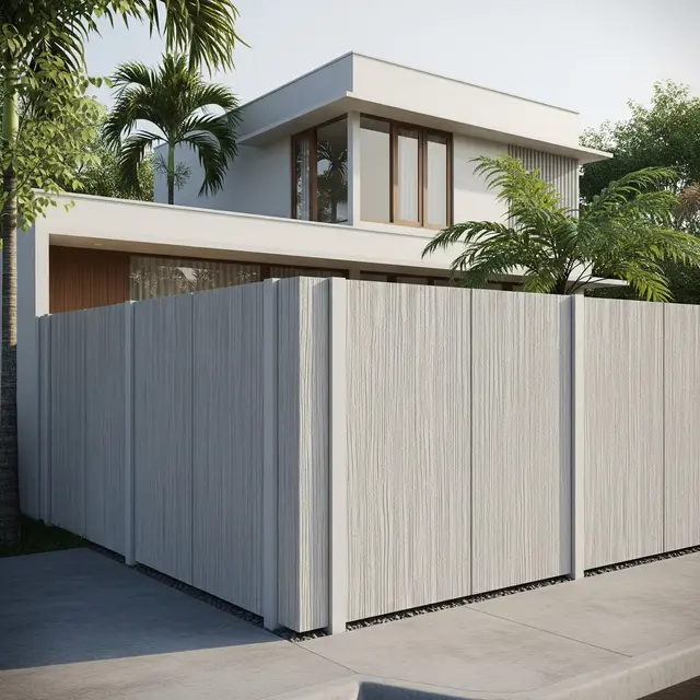 Model Pagar Minimalis Tanpa Tiang Besar