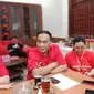 Ketua DPD PDIP Jawa Tengah, Bambang Wuryanto atau Bambang Pacul memberi penjelasan sikap DPD PDIP Jawa Tengah terkait pencalonan Gibran. Foto: liputan6.com/felek wahyu&nbsp;