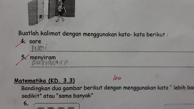 8 Jawaban Soal Ujian Anak SD Ini Bikin Geleng Kepala
