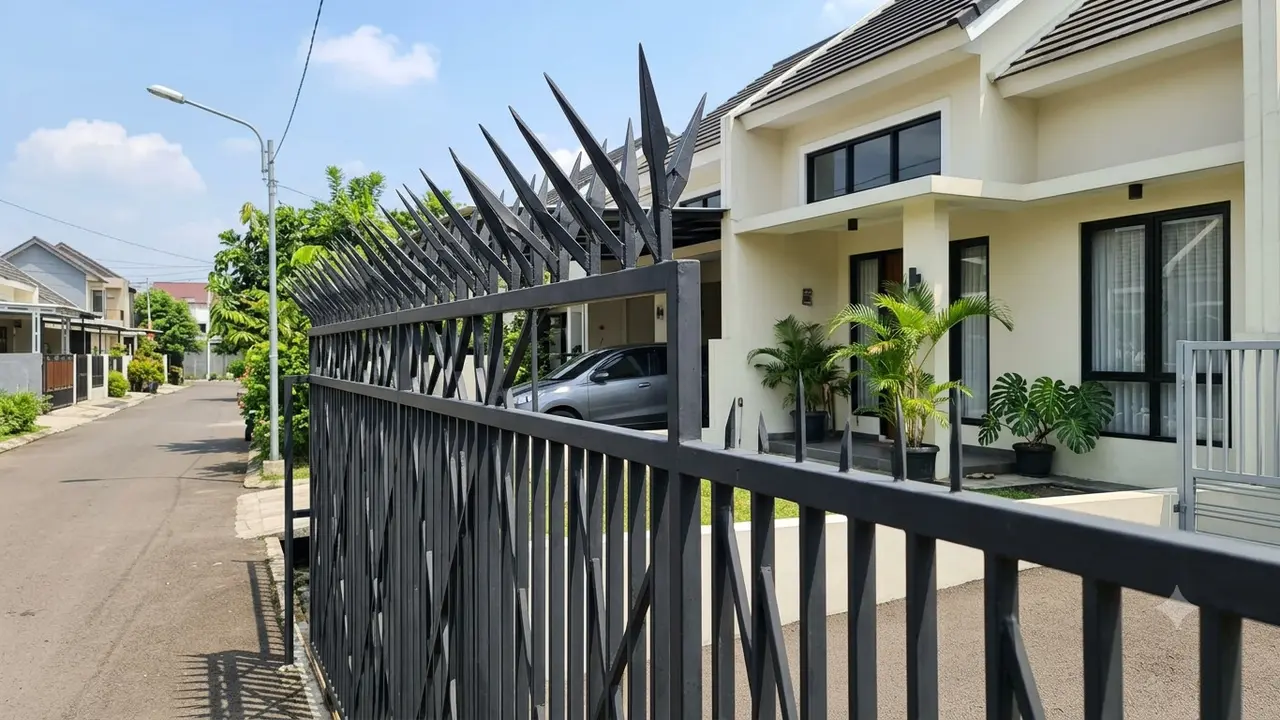 Desain Pagar Rumah yang Aman Saat Ditinggal Liburan