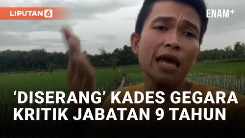 VIDEO: Kritik Masa Jabatan 9 Tahun, Pria Bengkulu 'Diserang' Kades