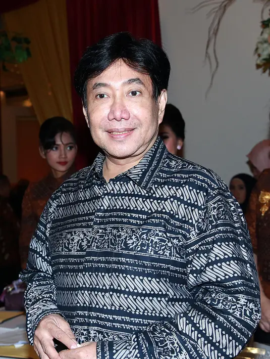 Putra Bungsu Presiden Soekarno, Guruh Soekarno Putra terlihat menghadiri tersebut. (Deki Prayoga/Bintang.com)