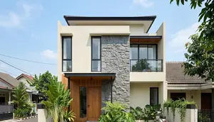 6 Inspirasi Fasad Rumah Kecil agar Tampak Mewah meski Berdiri di Lahan Sempit