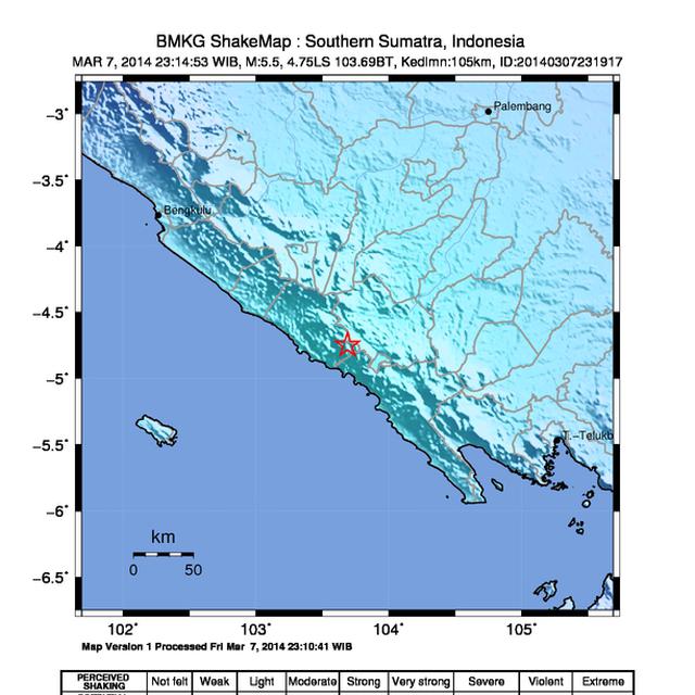 2 Kali Gempa Dalam Sepekan Mukomuko Siapkan 7 Jalur Evakuasi News Liputan6 Com