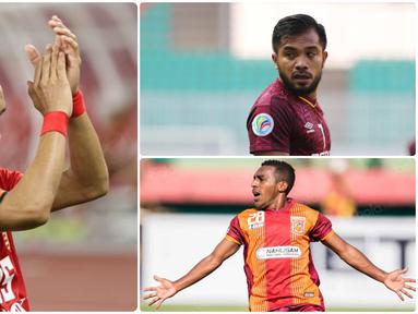 Ratusan pemain berlomba-lomba untuk memperkuat Timnas Indonesia menuju putaran kedua Kualifikasi Piala Dunia 2022. Dari 24 nama yang terpilih, ada beberapa nama pemain top yang tidak masuk dalam daftar. Berikut 7 pemain top yang tidak dipanggil ke Timnas Indonesia. (kolase foto Bola.com)