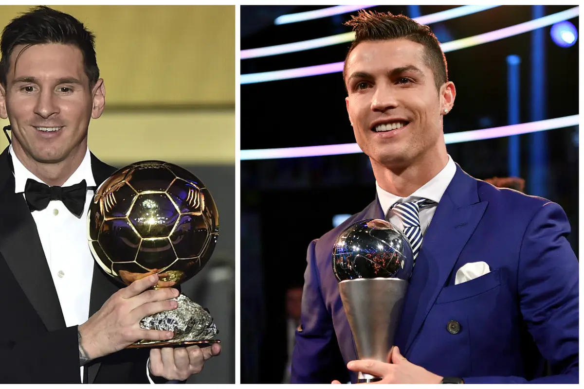 Lionel Messi dan Cristiano Ronaldo