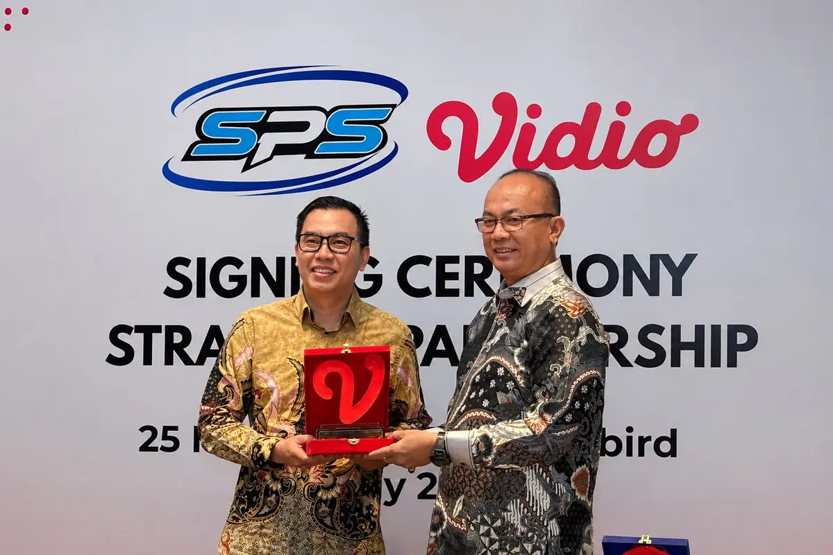 Vidio resmi memperkuat kerja samanya dengan PT Sekawan Prima Sentosa (SPS)