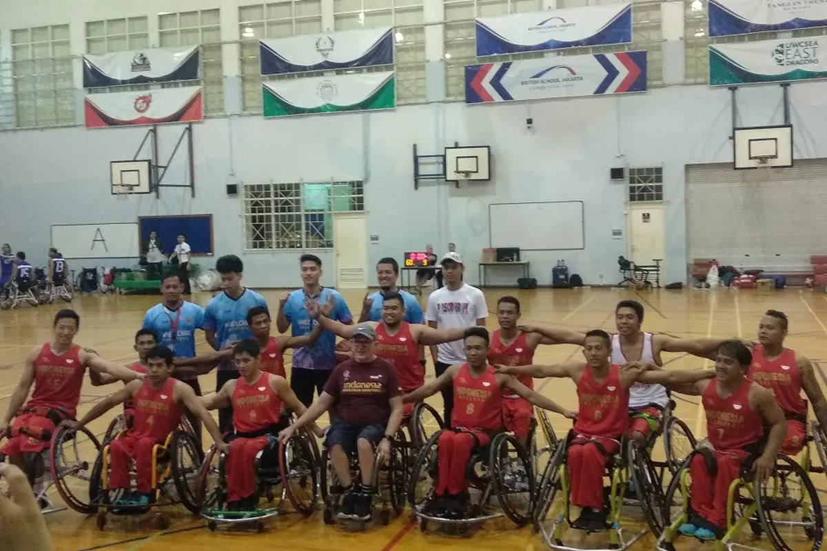 Timnas Basket Kursi Roda Indonesia