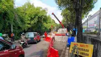 Galian Biang Kerok Macet Depan Cibis Park Jalan TB Simatupang Rampung, Arus Lalu Lintas Kembali Lancar
