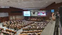 Tutup sidang, sejumlah anggota DPR bolos. (Ahda Bayhaqi/Merdeka.com)