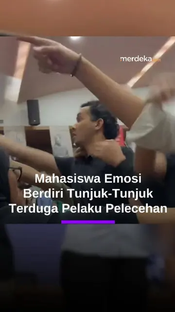 Mahasiswa Emosi Sampai Berdiri Tunjuk-Tunjuk 16 Terduga Pelaku Chat Mesum FHUI