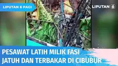 Suara ledakan dan benturan keras buat warga di kawasan Bumi Perkemahan Cibubur geger. Nampak sebuah pesawat latih jenis Skyranger 912 milik FASI jatuh di antara pohon pisang dalam keadaan hancur dan terbakar.