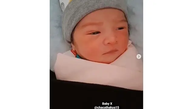 6 Potret Gemas Xavier Shaquille Perdana, Bayi Ricky Perdana yang Baru Lahir