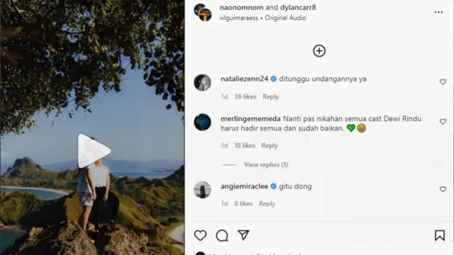 Dylan Carr dan Naomi Zaskia (Foto: Instagram @naonomnom)