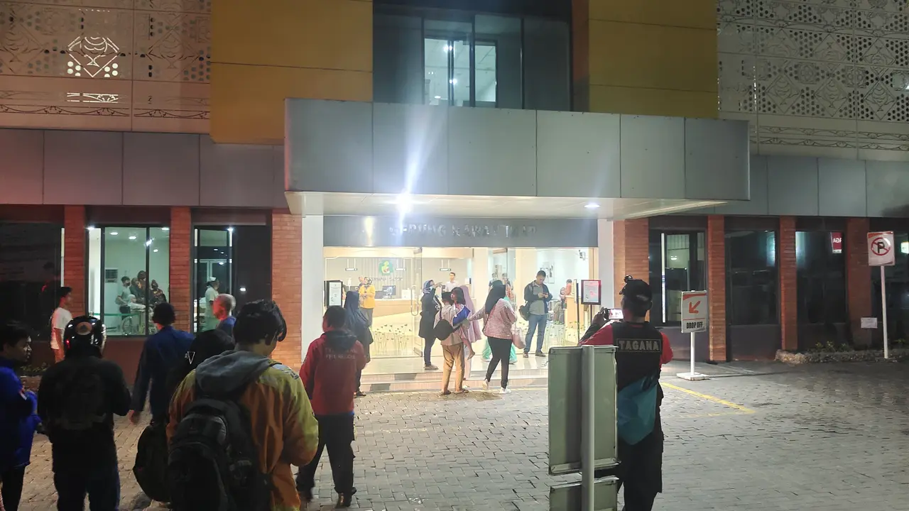 Suasana Rumah Sakit Hermina Depok Pasca Kejadian Kebakaran