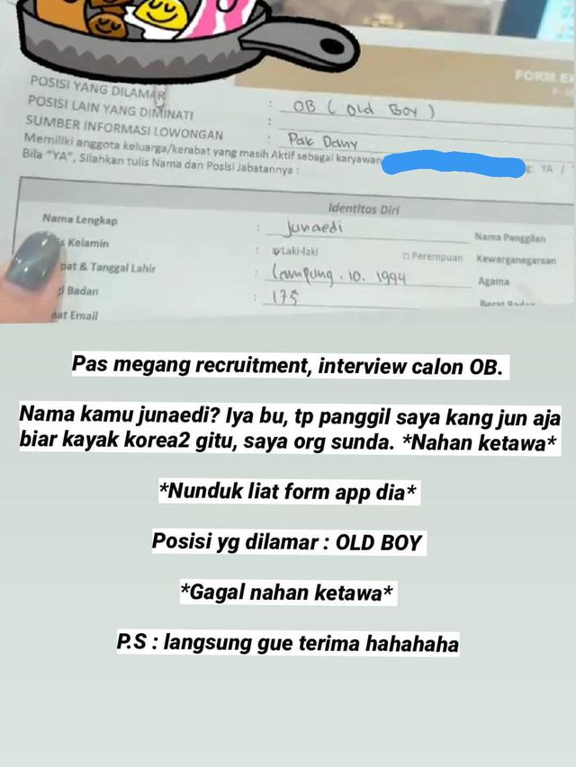 7 Curhatan HRD Saat Orang Lamar Kerja Ini Bikin Ngakak