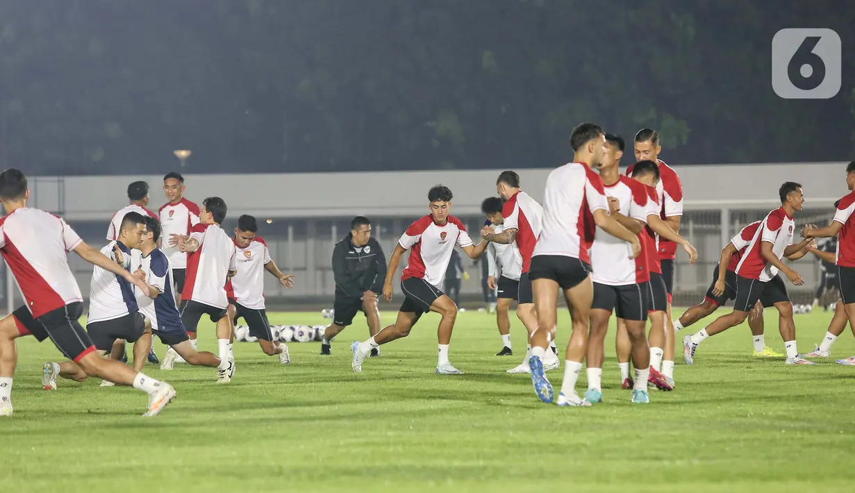 Laga matchday kedua grup C antara Timnas Indonesia melawan Australia akan digelar di Stadion Utama Gelora Bung Karno pada Selasa (10/9/2024) malam WIB. (Liputan6.com/Angga Yuniar)