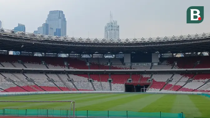 Kondisi rumput Stadion Utama Gelora Bung Karno (SUGBK) jelang pertandingan Timnas Indonesia vs Jepang pada Kamis (25/3/2023) jauh lebih baik dari sebelumnya. Hal ini diungkapkan oleh Manajer Lapangan SUGBK, Ahmad Yani.Kondisi rumput saat ini jauh lebih baik dari sebelumnya. Rumput sudah lebih tebal dan merata, kata Ahmad Yani, Rabu (24/3/2023).Ahmad Yani mengatakan, perbaikan