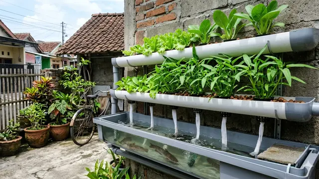 Ide Usaha Ternak Ikan Lele dan Sayur Mini di Urban Garden