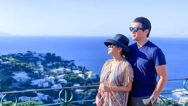FOTO: Momen Seru Liburan Syahrini saat Ke Italia Ditemai Reino Barack