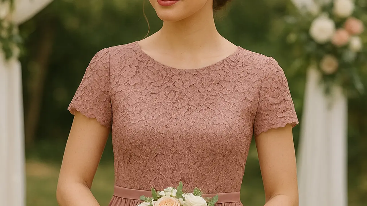 Kepang Mahkota untuk Rambut Bridesmaid Pendek