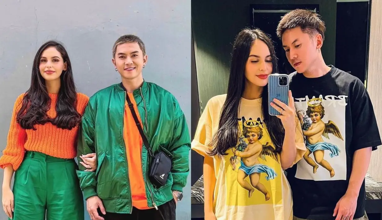 Usai mengumumkan kabar pertunangan, personel SMASH Rafael Tan dan kekasihnya, Sabina Paz terlihat makin mesra dan kompak. Berikut potret mereka! (Instagram/rafaell_16).