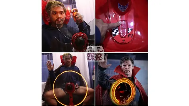 6 Cosplay Low Budget Jadi Dr. Strange Ini Bikin Ngakak
