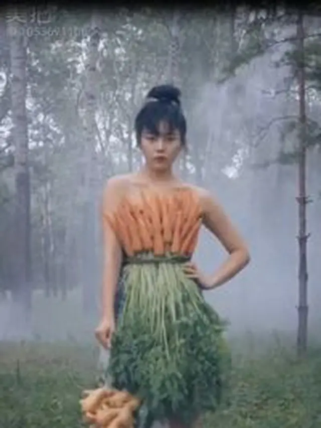 Pakaian dari Sayuran Segar