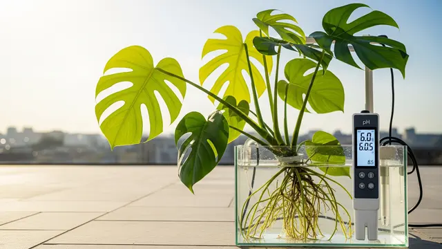 Cara Merawat Monstera Hidroponik di Teras yang Panas agar Daun Tidak Menguning