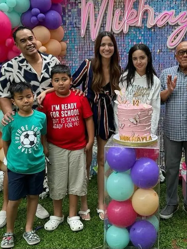 Ultah ke-12 Mikhayla, anak Nia Ramadhani (Instagram/ramadhaniabakrie)