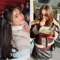 OOTD Fuji An dan Aaliyah Liburan ke Disneyland Tokyo. [@fuji_an/@aaliyah.massaid]