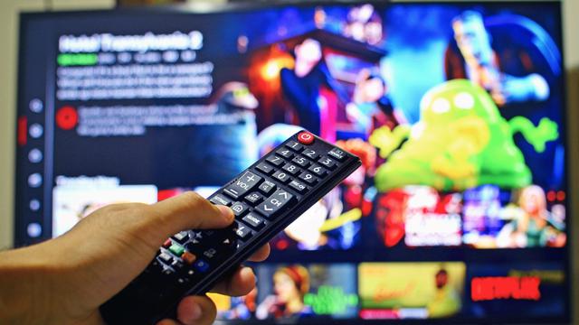 Ilustrasi saat Anda menonton film