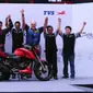 TVS Indonesia resmi memperkenalkan naked bike terbarunya yaitu Apache RTR 200 di Sirkuit Internasional Sentul