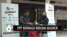 Yayasan Pundi Amal Peduli Kasih (YPP) SCTV-Indosiar bersama AO Care, Karya Alpha Omega membagikan ribuan masker untuk mencegah penularan corona. Selain itu juga dibagikan ratusan kotak makanan siap saji untuk tenaga kesehatan.