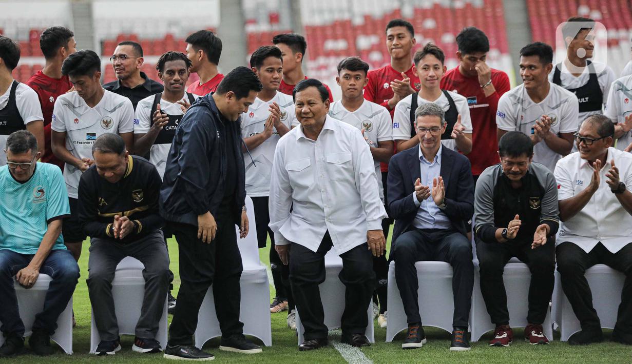 Garudayaksa Football Academy resmi menjalin kerjasama dengan Asphire Academy Qatar. (Liputan6.com/Faizal Fanani)