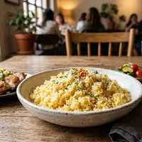 Resep Butter Rice ala Restoran. (AI Generated)