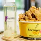 Penggemar makanan Jepang chicken karaage harus mencoba 12 pilihan saus khas dari Karaage Oishi yang bisa diambil sepuasnya