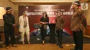 CEO Landscape Indonesia Agus Sari, Lingkar Temu Kabupaten Lestari Gita Syahrani, Head of Group Strategic Marcomm PT Bank DBS Indonesia Mona Monika, Direktur Yayasan Inisiatif Dagang Hijau Fitrian Ardiansyah dan Co-founder CSRI Jalal berbnicang pada DBS Asian Insights Conference 2020 di Jakarta.