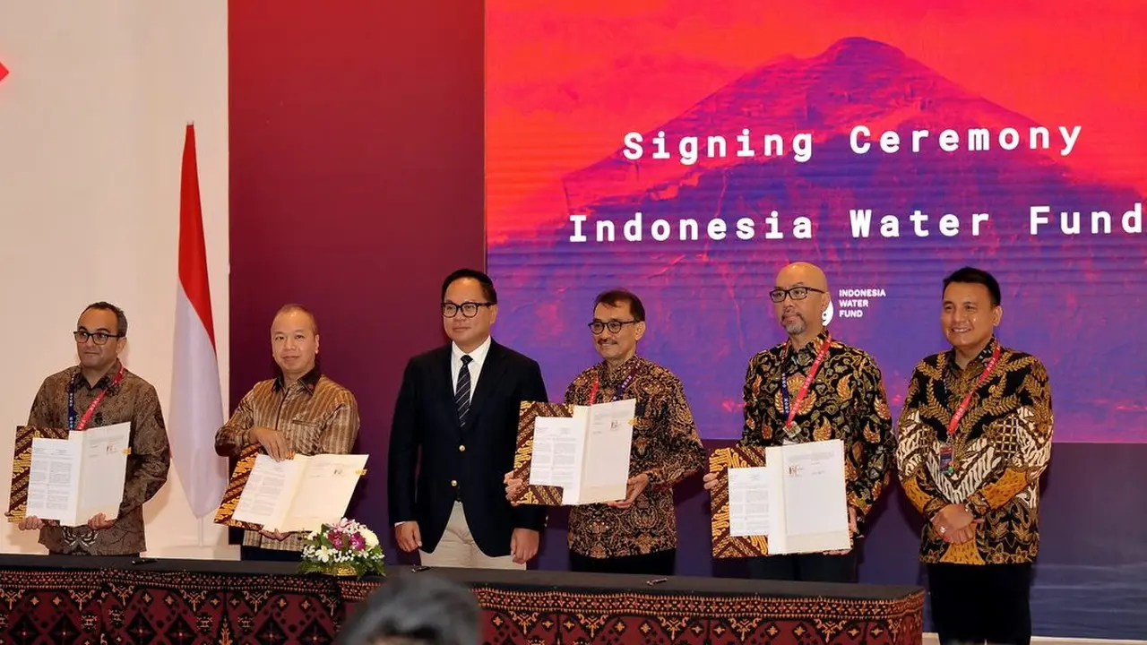 Indonesia Water Fund, sebuah inisiatif untuk penyediaan akses air bersih akan langsung menggarap sekitar 31 proyek