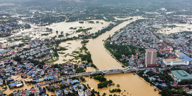 Kondisi Vietnam Pasca-Terjangan Topan Yagi