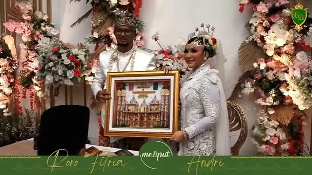 6 Momen Akad Nikah Roro Fitria dan Andre Irawan, Diberi Mahar Rp 290 Juta
