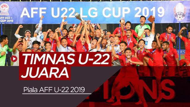 Berita video highlights final Piala AFF U-22 2019 yang mempertemukan Timnas Indonesia U-22 menghadapi Thailand yang berakhir dengan skor 2-1.